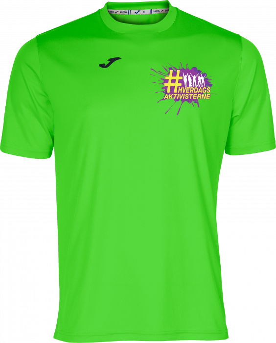 Joma - Hverdagsaktivisterne Combi T-Shirt - Fluo Green & noir