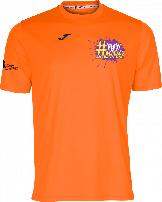 Joma - Hverdagsaktivisterne Combi T-Shirt - Orange & schwarz