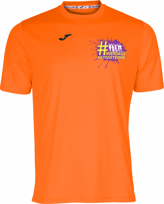 Joma - Hverdagsaktivisterne Combi T-Shirt - Orange & preto