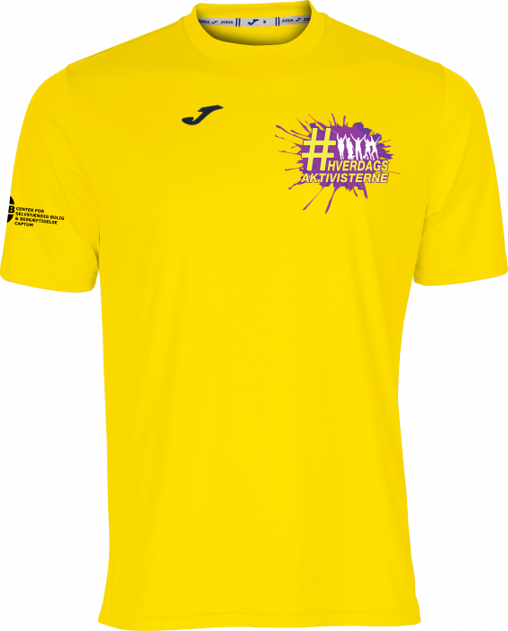 Joma - Hverdagsaktivisterne Combi T-Shirt - Gelb & schwarz