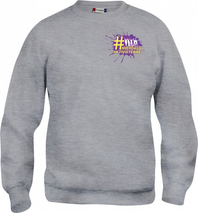 Clique - Ha Sweatshirt - Grey melange